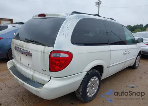 2001 Chrysler Town & Country Lx z USA, uszkodzony, nr VIN 2C4GP44361R380538